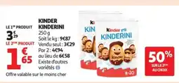 Auchan KINDER KINDERINI offre