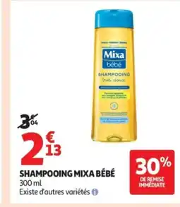 Auchan MIXA BÉBÉ Shampooing offre