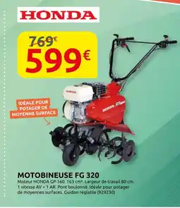 Rural Master Honda motobineuse fg 320 offre