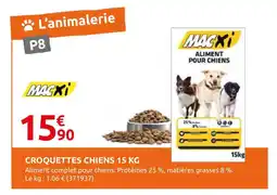 Rural Master Macxi croquettes chiens 15 kg offre