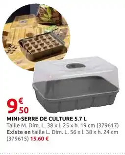 Rural Master Mini-serre de culture 5.7 l offre