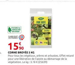 Rural Master Corne broyée 5 kg offre