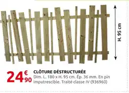 Rural Master Clôture déstructurée offre