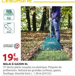 Rural Master Balai à gazon xl offre