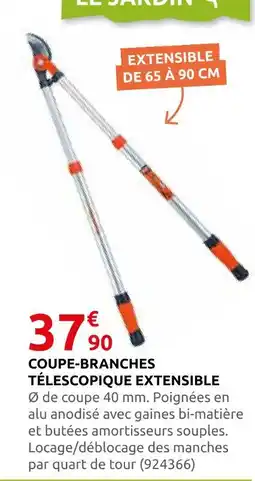 Rural Master Coupe-branches télescopique extensible offre