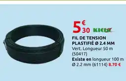 Rural Master Fil de tension plastifié offre
