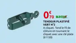Rural Master Tendeur plastifié vert n°2 offre