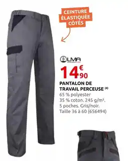 Rural Master Lma pantalon de travail perceuse offre