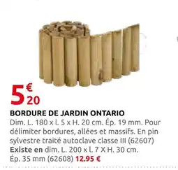 Rural Master Bordure de jardin ontario offre