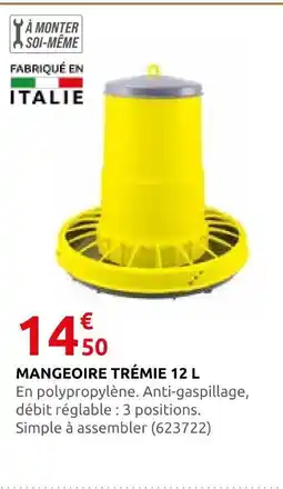 Rural Master Mangeoire trémie 12 l offre