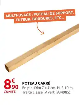 Rural Master Poteau carré offre