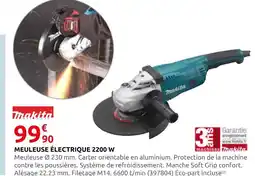 Rural Master Makita meuleuse électrique 2200 w offre