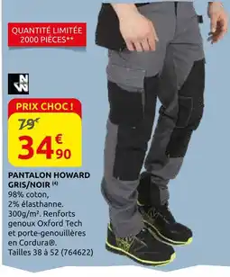 Rural Master Pantalon howard gris/noir offre