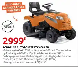 Rural Master Tondeuse autoportée ltk 6008 gh offre
