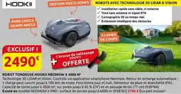 Rural Master Hookii robot tondeuse neomow x 4000 m² offre