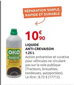 Rural Master Oko liquide anti-crevaison offre