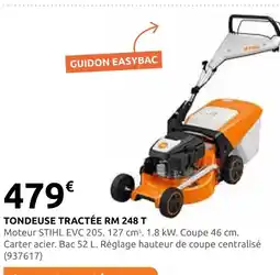 Rural Master Stihl tondeuse tractée rm 248 t offre