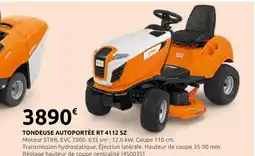 Rural Master Stihl tondeuse autoportée rt 4112 sz offre