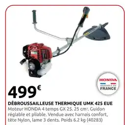 Rural Master Honda débroussailleuse thermique umk 425 eue offre
