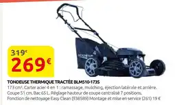 Rural Master Tondeuse thermique tractée blm510-173s offre