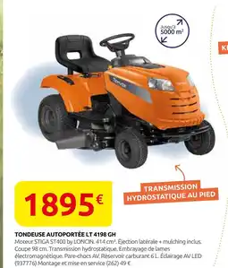 Rural Master Tondeuse autoportée lt 4198 gh offre