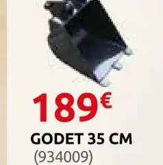 Rural Master Godet 35 cm offre