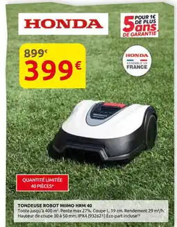 Rural Master Honda tondeuse robot miimo hrm 40 offre