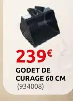 Rural Master Godet de curage 60 cm offre