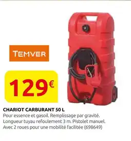Rural Master Temver chariot carburant 50 l offre