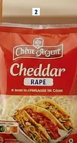 Lidl Chène argent cheddar râpé offre