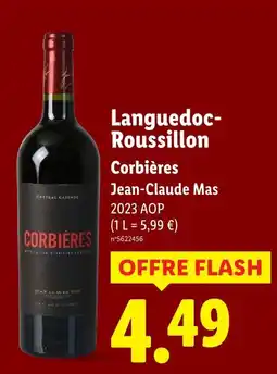 Lidl Jean-claude mas languedoc-roussillon offre