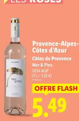 Lidl Mer & pins provence-alpes- côtes d’azur offre