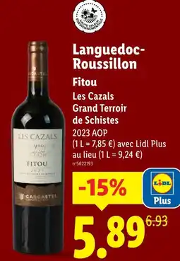 Lidl Les cazals languedoc-roussillon offre
