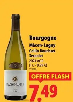 Lidl Collin bourisset mâcon-lugny serpolet 2024 aop offre