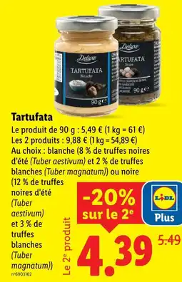 Lidl Deluxe tartufata offre