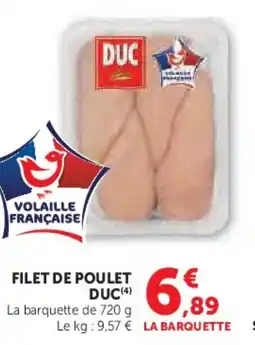 U Express Filet de poulet duc offre