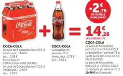 Super U Coca-cola offre