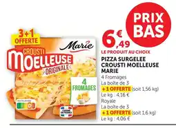 Super U Marie pizza surgelée crousti moelleuse offre