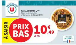 Super U U paëlla royale offre