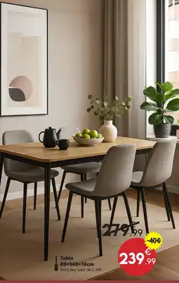 Maxi Bazar Table offre