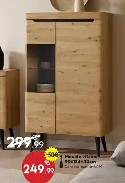 Maxi Bazar Meuble vitrine offre
