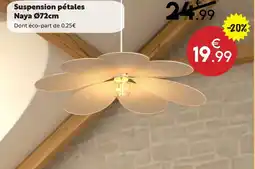 Maxi Bazar Suspension pétales naya offre