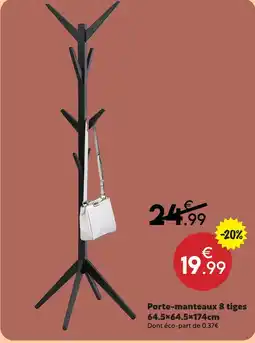 Maxi Bazar Porte-manteaux 8 tiges offre