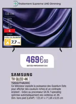 Extra Samsung tv qled 4k offre
