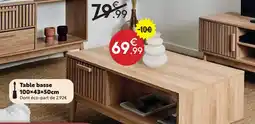 Maxi Bazar Table basse offre