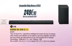 Proxi Confort Lg barre de son 3.1.1 offre