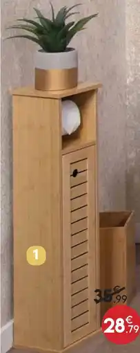 Maxi Bazar Meuble de rangement en bambou offre