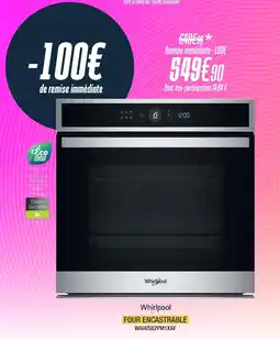 Proxi Confort Whirpool four encastrable offre