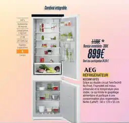 Proxi Confort Aeg réfrigérateur combiné intégrable offre
