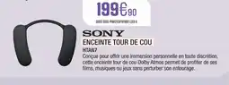 Extra Sony enceinte tour de cou offre